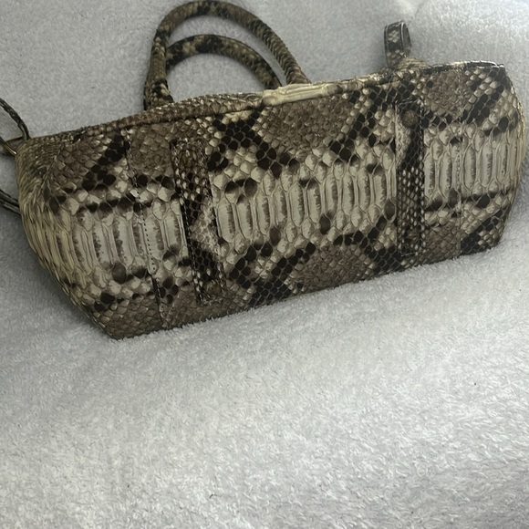 Taxidermy Python Mackie Tote Bag with Shoulder Strap - Picture 11 of 15